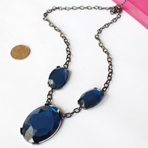 Europe and America ornaments manufactor wholesale Direct selling     brand Simple and versatile   Exaggeration Big drill   have cash less than that is registered in the accounts Necklace   A29