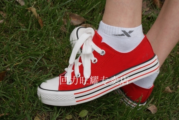 热翻街头经典款 正品回力帆布女鞋 情侣鞋 34-