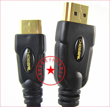 ��Ҷԭ Q-691 ����mini HDMIת��׼HDMI��2�� 1.4�� ��תС