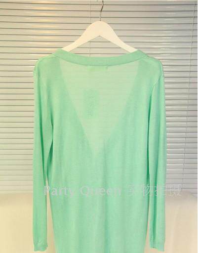 欧美爆款新款外贸<em>HM同款</em>中<em>长款开衫</em>披肩<em>针织</em>