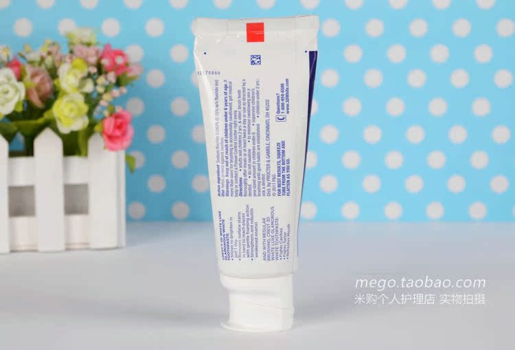 【多图】官网直销,美国进口佳洁士炫白牙膏 佳