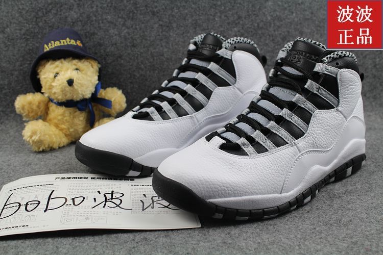 波波鞋店air jordan 10 retro aj10 steel 乔丹10钢铁 全新原盒 1179