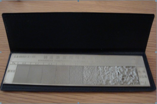 【表面粗糙度比较样板铸造钢铁砂型表面粗糙度