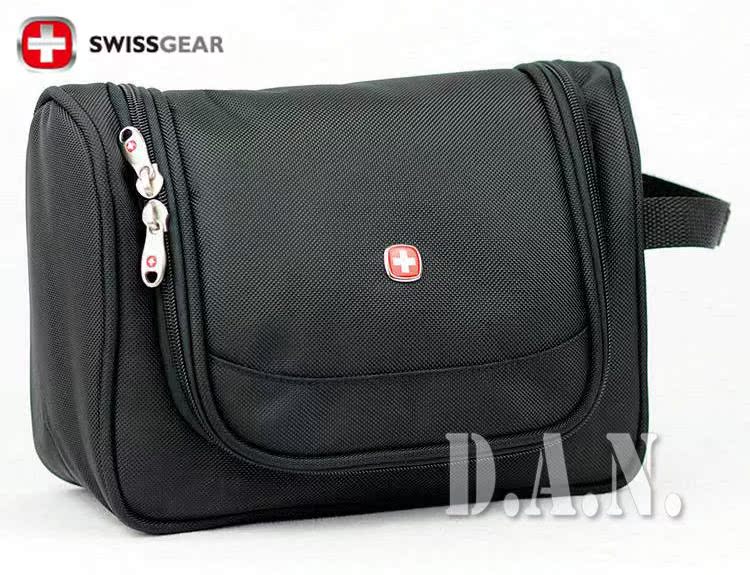 瑞士军刀 出差用黑色旅行化妆包\/红色洗漱包 正