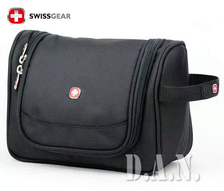 瑞士军刀 出差用黑色旅行化妆包\/红色洗漱包 正