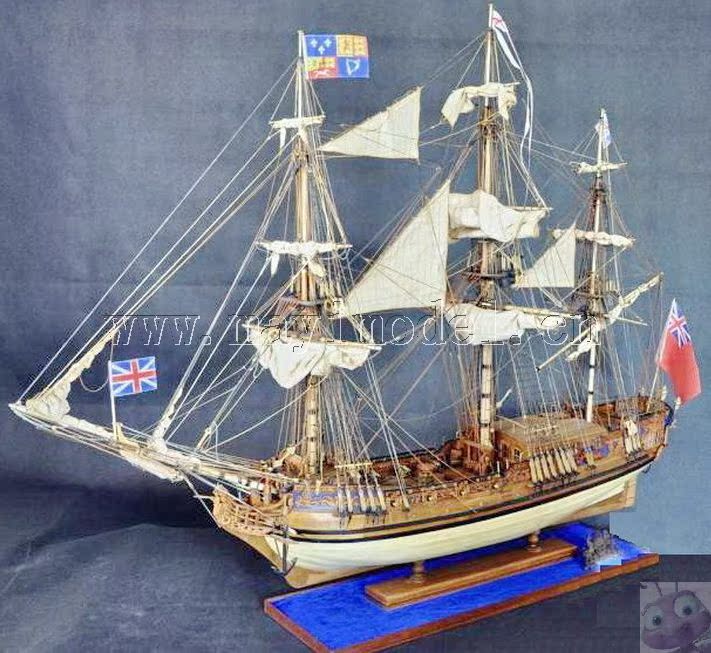 一条奢华的令人叹为观止的船，大航海时代雕塑的巅峰圣殿 大航海时代4 作者:MAYIMODEL 442 