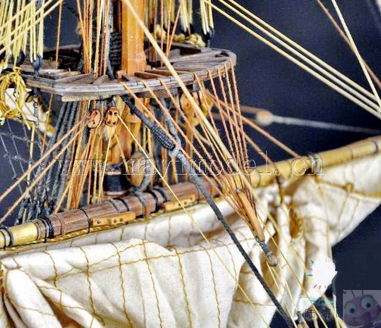 一条奢华的令人叹为观止的船，大航海时代雕塑的巅峰圣殿 大航海时代4 作者:MAYIMODEL 3291 