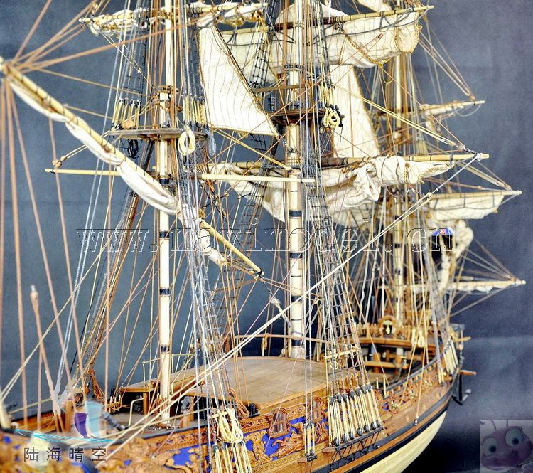 一条奢华的令人叹为观止的船，大航海时代雕塑的巅峰圣殿 大航海时代4 作者:MAYIMODEL 2907 