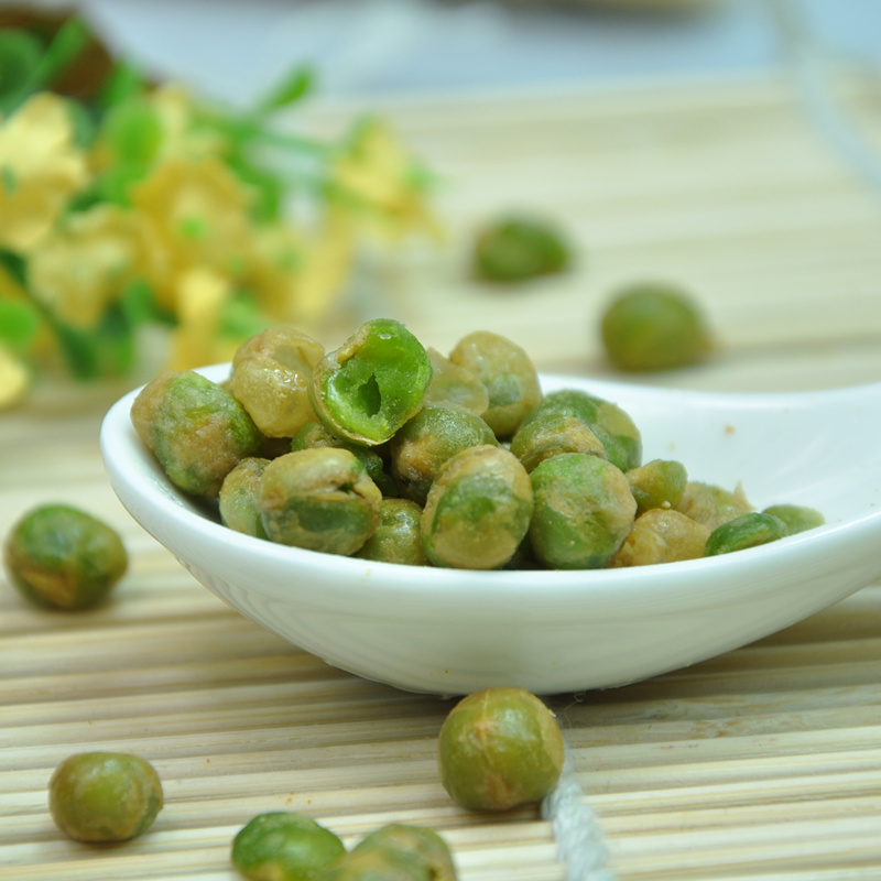 江西特色小吃零食正宗甘源牌美国青豌豆青豆多