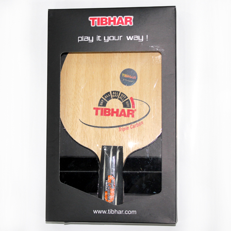 Ракетка для пинг-понга TIBHAR Triple CARBON Ракетка для пинг-понга TIBHAR Triple CARBON