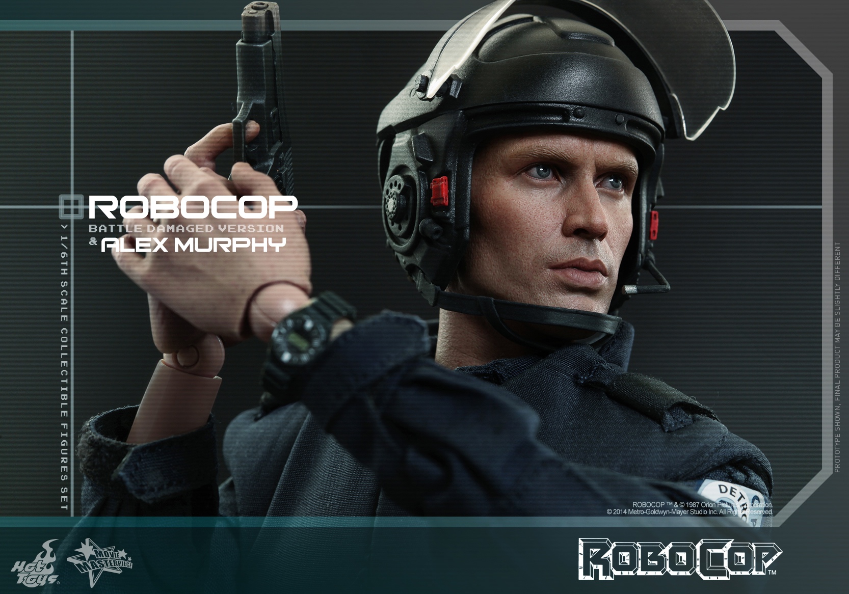 Hottoys   1 / 6   MMS265 / MMS266   Mechanical warfare police   Single person War damaged version / Suit Edition