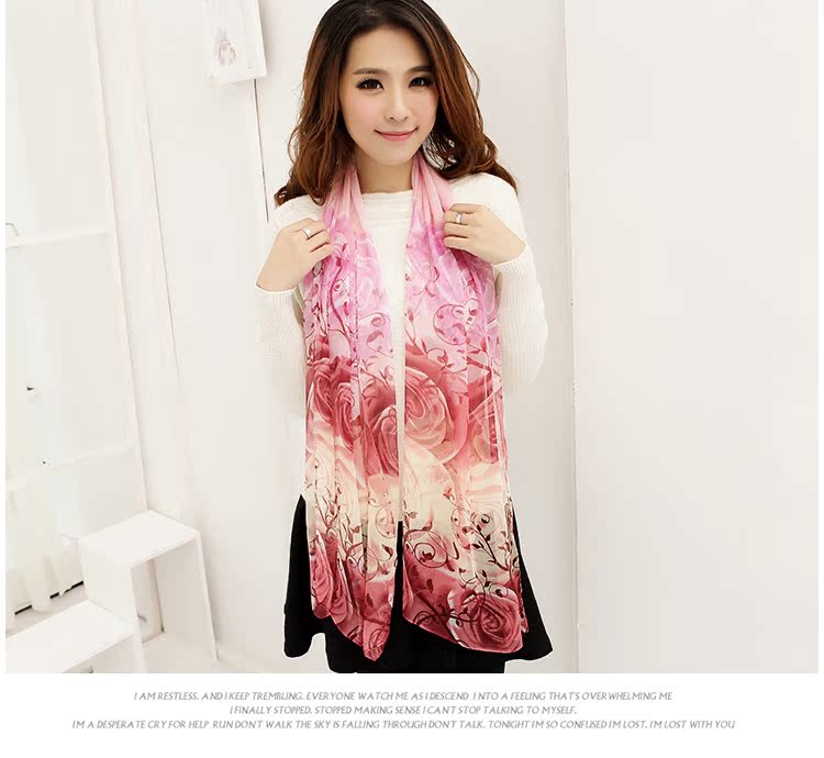 шарф MUSES Connie s00s 2013 Женское Шифон, жоржет Шарф В горошек Весна и осень, Лето, Зима Цветочный принт шарф MUSES Connie s00s 2013 Женское Шифон, жоржет Шарф В горошек Весна и осень, Лето, Зима Цветочный принт