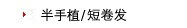 半手植-短卷发