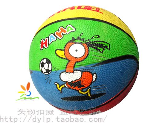 【儿童橡胶篮球 充气加厚皮球 幼儿园球类玩具