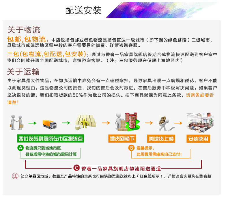  配送安装