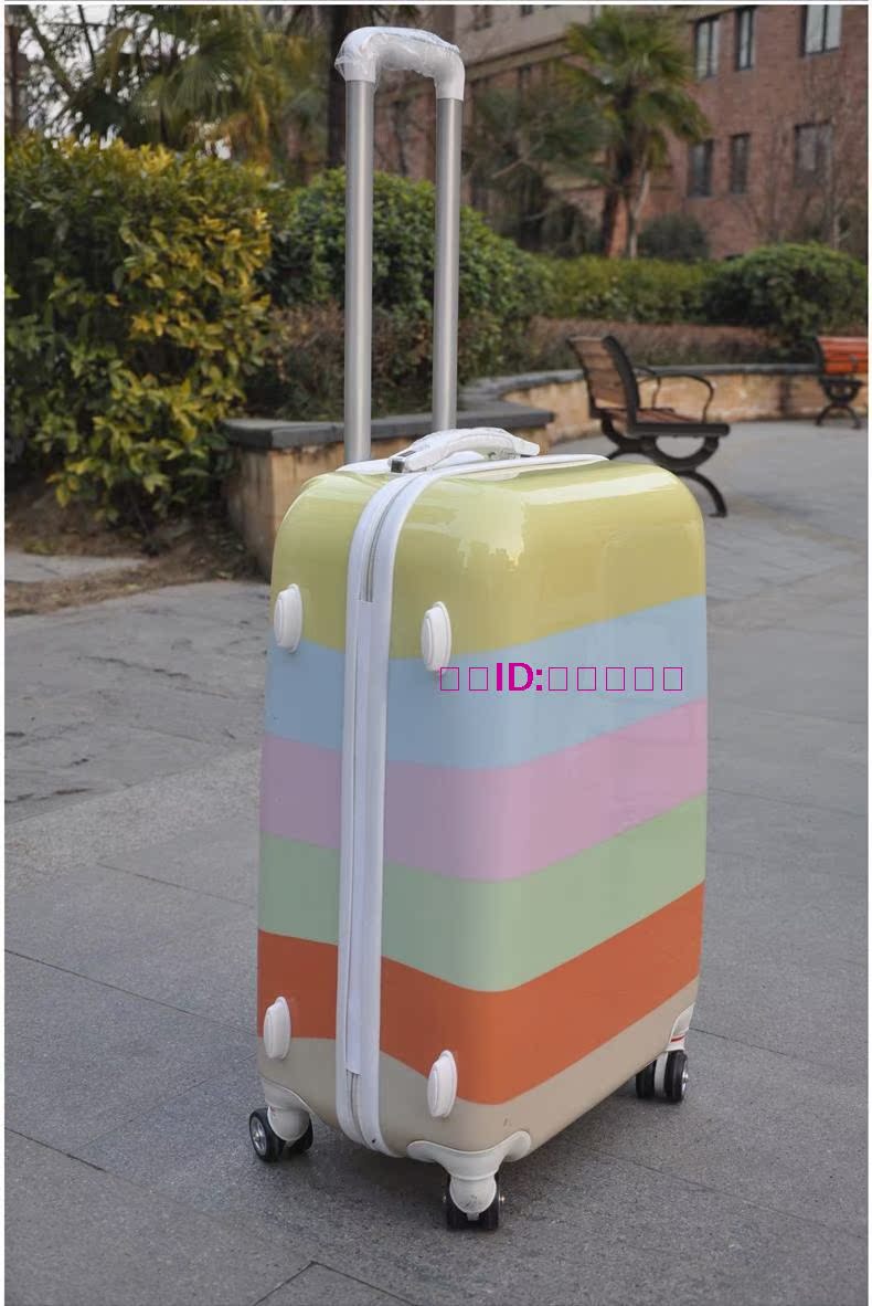 愛馬仕旅行箱 駿仕正品甜美日韓糖果旅行箱PC拉桿箱學生時尚萬向輪登機行李托箱 旅行箱