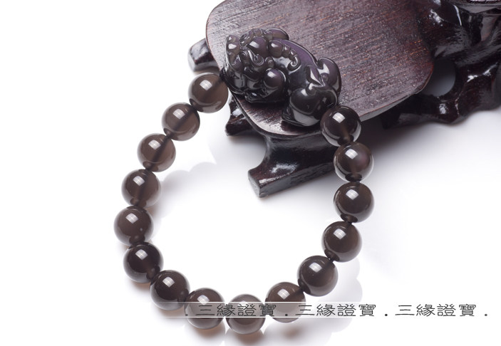 黑曜石手链