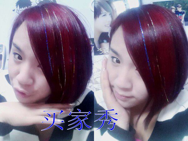 【多图】官网直销,雪豹包邮<em>接</em>发hairtinslBling彩