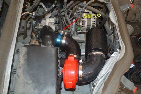 五菱荣光提升动力节油改装安装键程离心式电动涡轮增压器LX1006