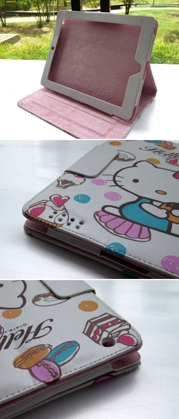 Apple чехол Кошечка кошка ipad2 случаях кожи ipad3 Apple ipad4 мультфильм ноутбук случае протектор Apple чехол Кошечка кошка ipad2 случаях кожи ipad3 Apple ipad4 мультфильм ноутбук случае протектор