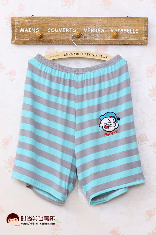 Пижама Comfortable pajamas home service 2013 Модифицированное вискозное волокно В полоску Свитер Для отдыха дома Девушки Пижама Comfortable pajamas home service 2013 Комплект из двух предметов В полоску Свитер Шорты Девушки Для отдыха дома На завязках Короткий рукав Вышивка Модифицированное вискозное волокно Другие материалы Тонкая модель О-вырез Лето