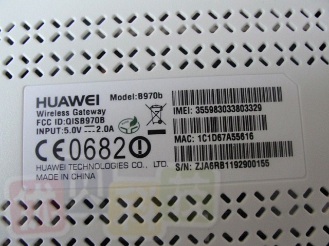 HUAWEI华为B970b联通3G无线路由WCDMA