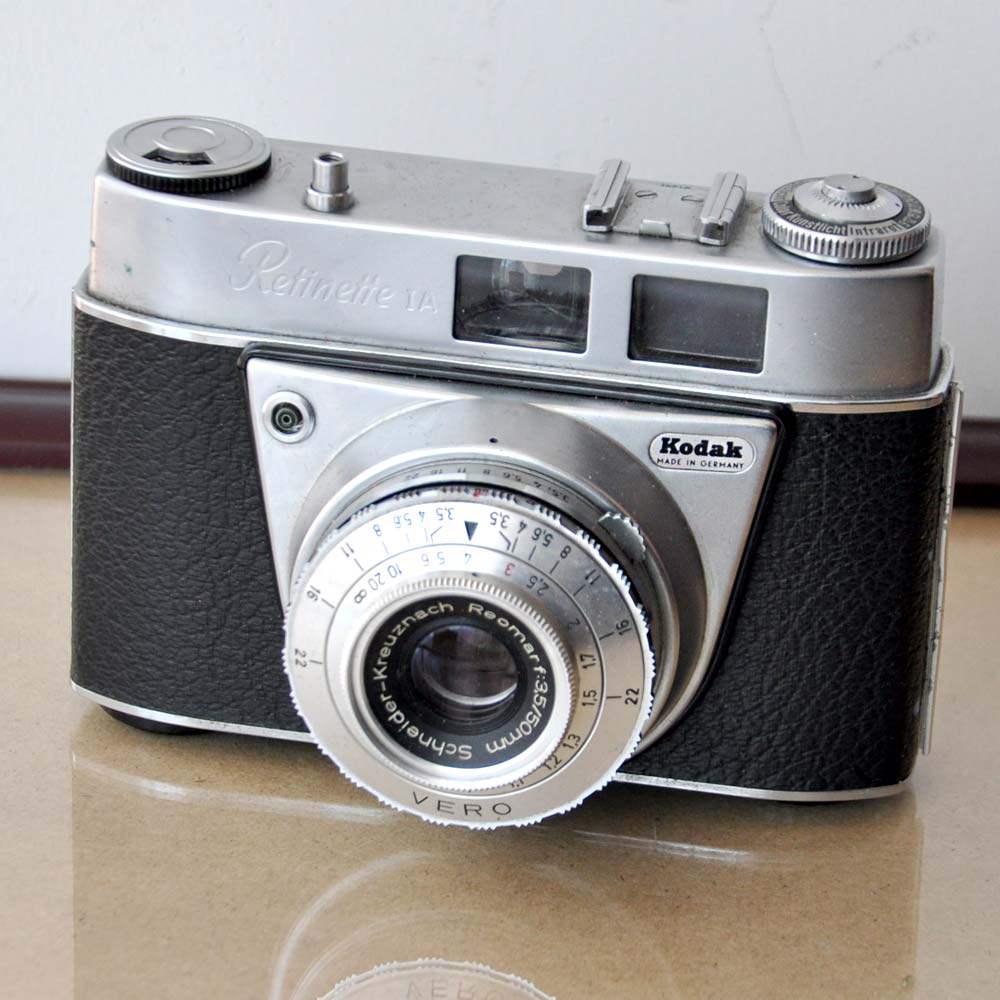 Камеры Западные коллекции немецкой компании Kodak retinette IA в 60 лет камеры в оригинальный кожаный чехол