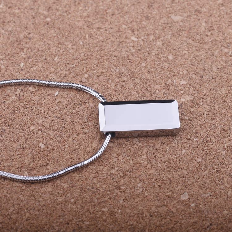 飒雅钨金几何形吊坠 简约超质感 男项链 项坠 永不褪色-好运省钱网 好运返利网