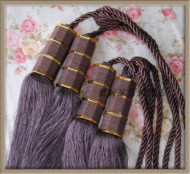 High-grade curtain straps big hanging ball Tie-Backs