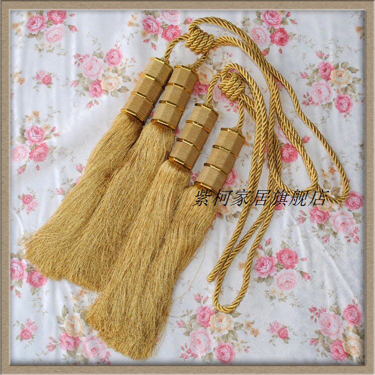 ZIDIE High-grade curtain straps big hanging ball Tie-Backs