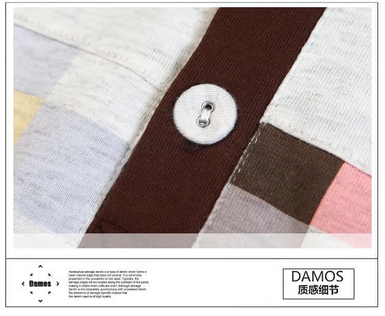 Пижама Damos. love 2013 Хлопковый трикотаж В клетку Свитер Для пары Пижама Damos. love 2013 Комплект из двух предметов В клетку Свитер Длинные брюки Для пары На резинке Длинный рукав Цветочный принт Хлопковый трикотаж Хлопок Средняя О-вырез Весна