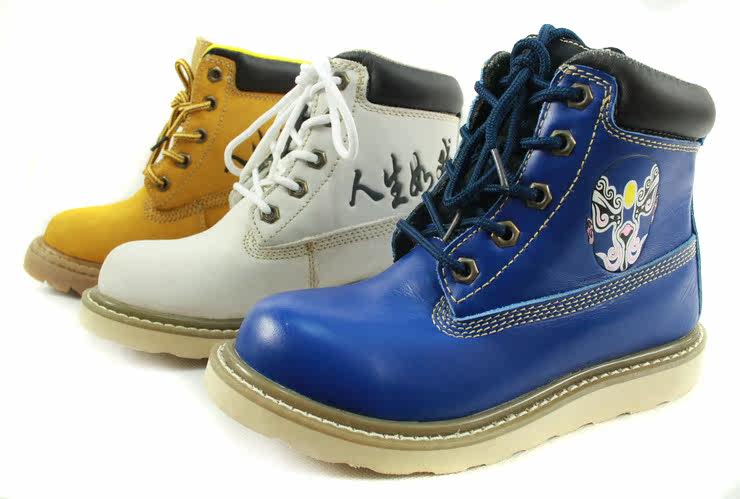 商城秋季新品 先驱者<em>京剧脸谱</em>鞋 女牛皮户外鞋