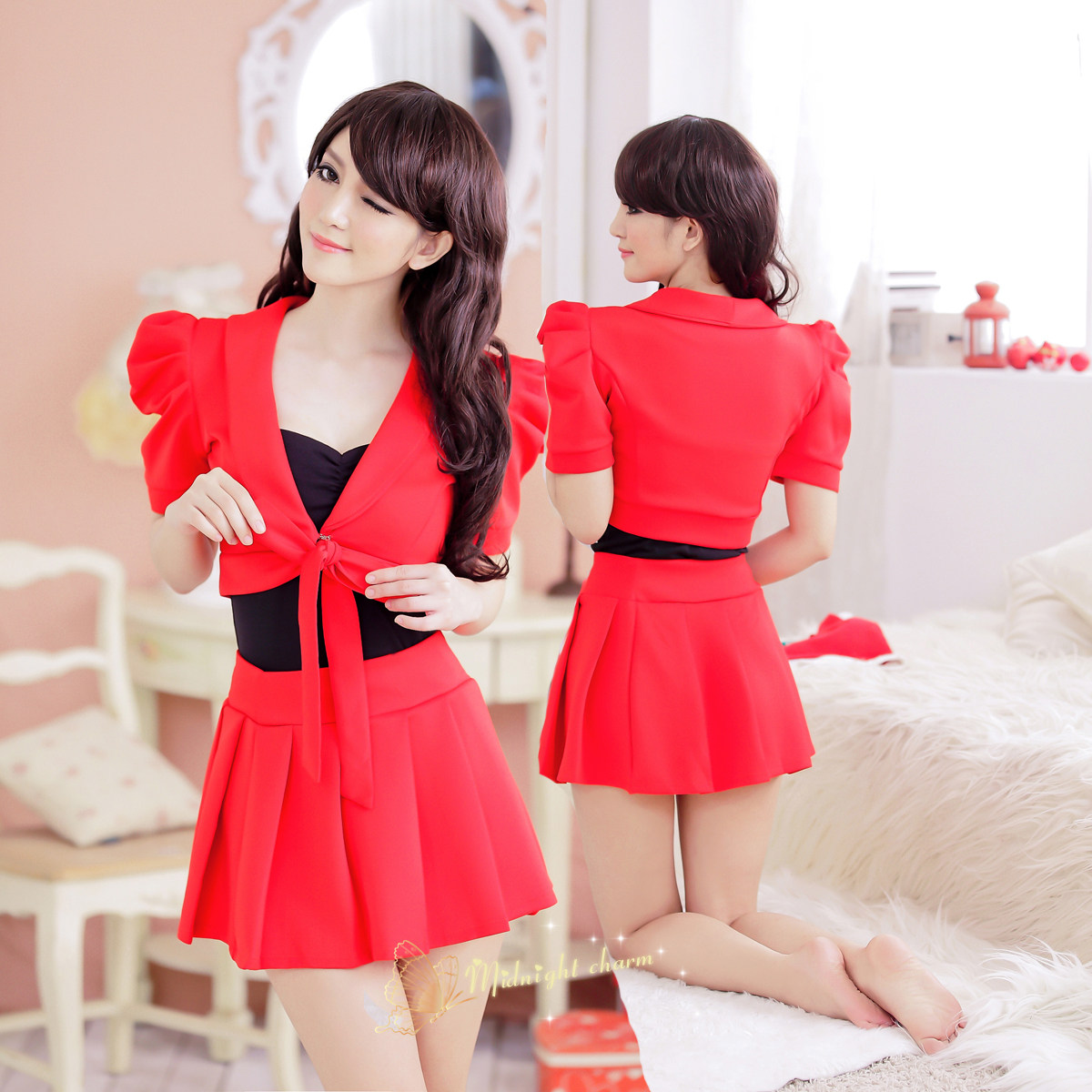 新款上市KTV公主服<em>夜店</em>制服<em>空姐服</em>诱惑桑啦足