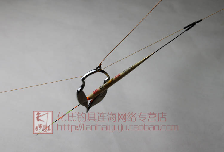 这时候脱钩器相当于挂底的鱼钩,钥匙环和钓线当成挂底处理器.