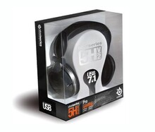 赛睿SteelSeries 5HV2 USB电脑游戏耳机 盒装行货 赛锐 5H v2耳麦