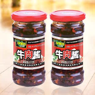 【包邮】味聚特牛肉酱下饭酱(210gx2瓶)