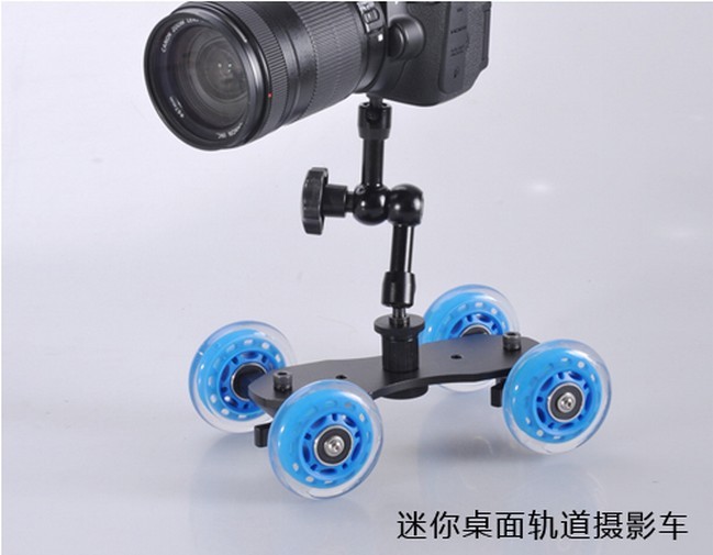 【5D2摄像轨道车 摄影小推车 单反摄影迷你轨
