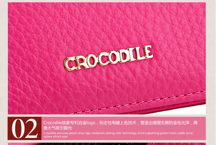 鳄鱼恤女包手拿包新款韩版女士钱包时尚长款手拿拉链包钱夹