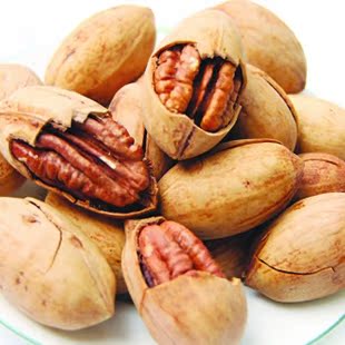 桐雨欣坚果零食包邮美国纸皮山核桃盐焗长寿果