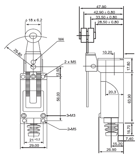 az-8108行程开关