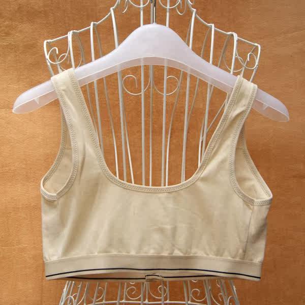 中老年内衣 老人<em>文胸</em>老<em>太太</em>纯棉前扣式背心 大