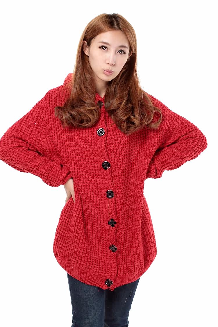 2012秋冬女装 <em>孕妇毛衣</em>外套 韩版 宽松开衫 棒