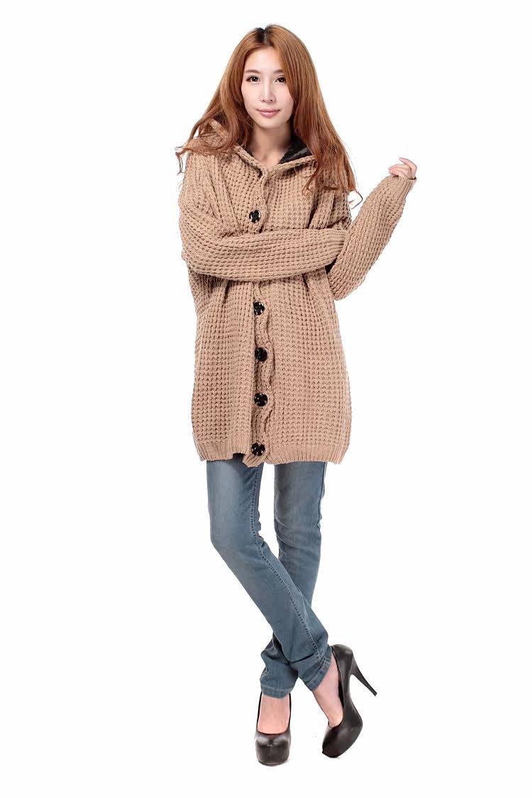 2012秋冬女装 <em>孕妇毛衣</em>外套 韩版 宽松开衫 棒