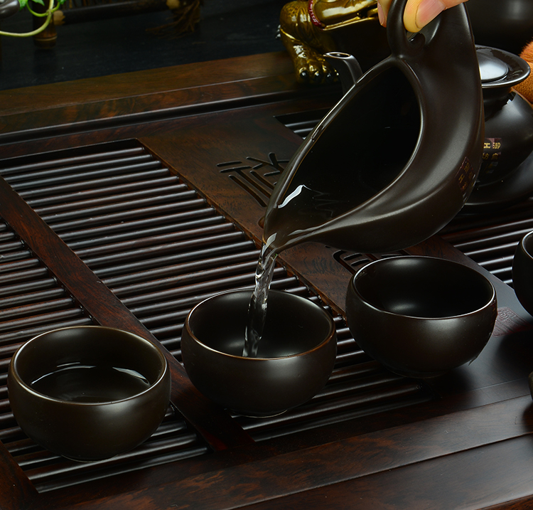 【【太初天诺】厂家直销批发 正品黑釉茶具 整