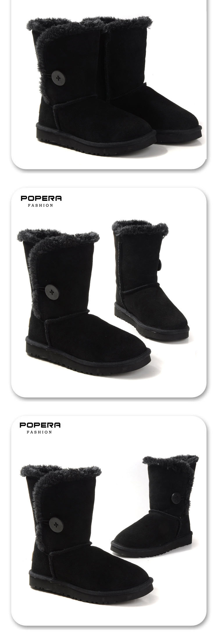 帕维纳雪地靴5803 Gobuy123 响邦邦网商城