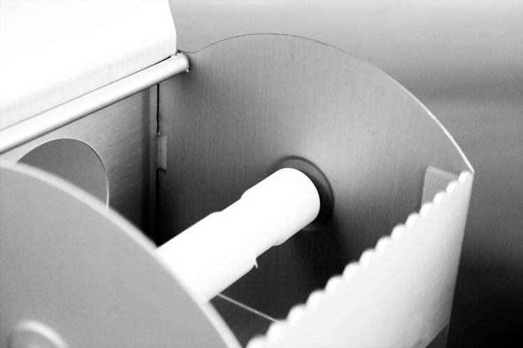 Cahia bathroom space aluminium tray paper towels paper towels toilet paper holder toilet paper holder paper holder