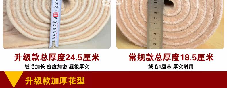 ковер 东升新西兰羊毛地毯欧式客厅茶几垫卧室床边满铺毯加密加大加厚款 Dongsheng XM/004
