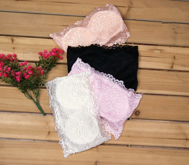 【折800独家优惠】夏季 带胸垫蕾丝花边两<em>穿</em> 