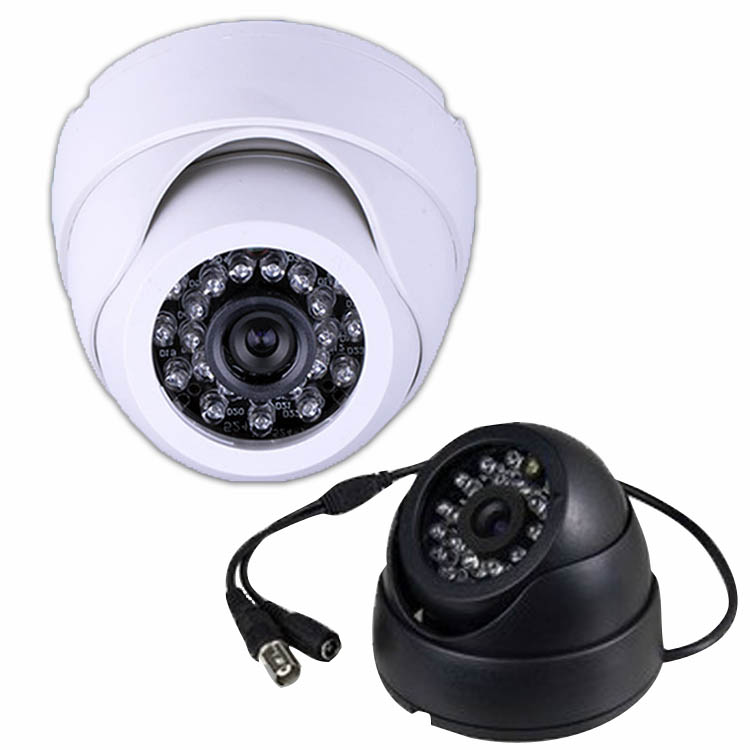 【监控摄像头 高清480线 海螺半球 监控摄像头