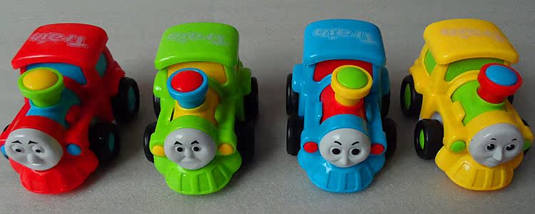 【卡通车系列 托马斯 小火车头玩具 惯性小汽车